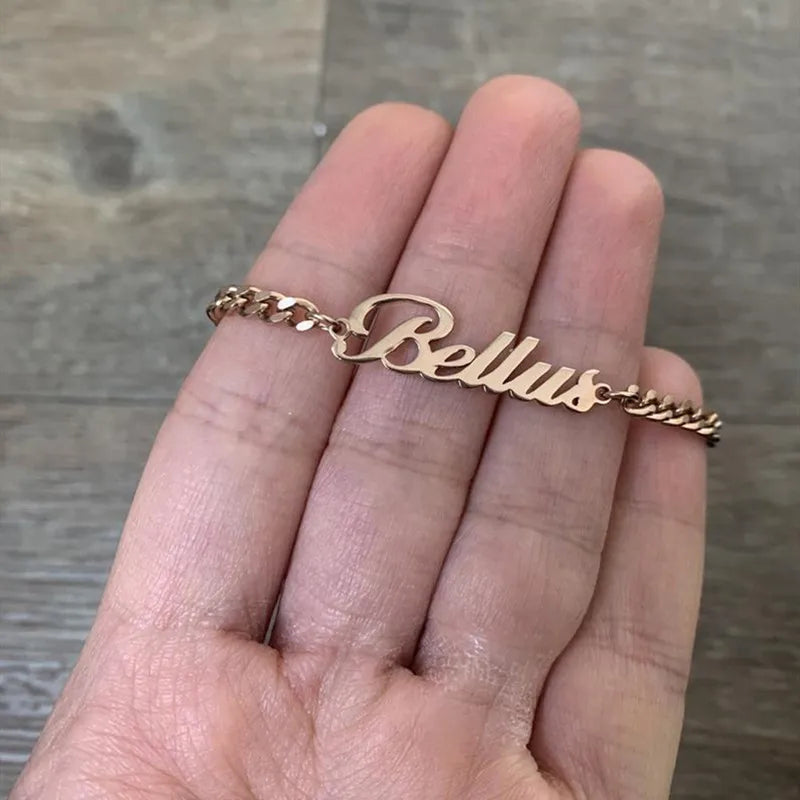 Nameplate Anklet